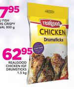 Realgood Chicken IQF Drumsticks-1.5Kg