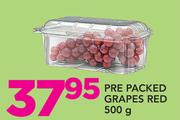 Pre Packed Grapes Red-500gm