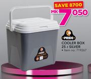 Pride Silver Cooler Box-25ltr