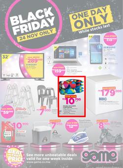 Game Malawi : Black Friday (24 Nov 2017), page 1