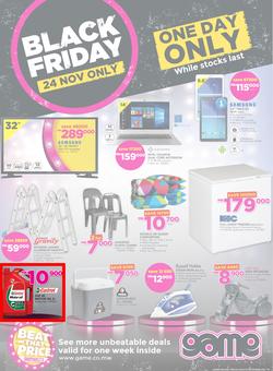 Game Malawi : Black Friday (24 Nov 2017), page 1