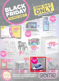 Game Malawi : Black Friday (24 Nov 2017), page 1