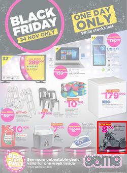Game Malawi : Black Friday (24 Nov 2017), page 1