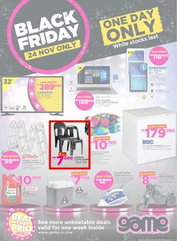 Game Malawi : Black Friday (24 Nov 2017), page 1
