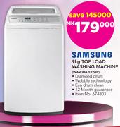 Samsung 9kg Top Load Washing Machine (WA90H4200SW)