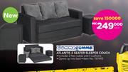 Gomma Gomma Atlantis 2 Seater Sleeper Couch-Each