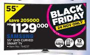 Samsung 55” UHD Curved Smart TV