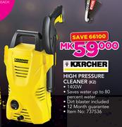 Karcher High Pressure Cleaner (K2)