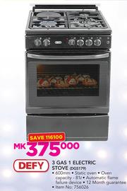 defy dgs179 stove