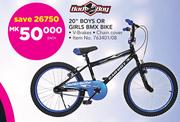 Bad Boy 20” Boys Or Girls BMX Bike-Each