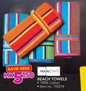 Mainstays Beach Towels