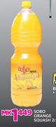 Sobo Orange Squash-2Ltr