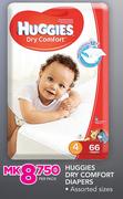 Huggies Dry Comfort Diapers-Per Pack