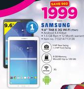 Samsung 9.6” Tab E 3G Wi-Fi (T561)