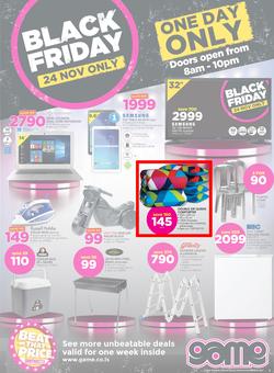 Game Lesotho : Black Friday (24 Nov 2017), page 1