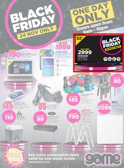 Game Lesotho : Black Friday (24 Nov 2017), page 1