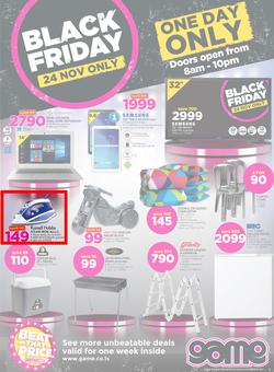 Game Lesotho : Black Friday (24 Nov 2017), page 1