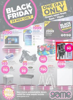 Game Lesotho : Black Friday (24 Nov 2017), page 1