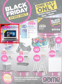 Game Lesotho : Black Friday (24 Nov 2017), page 1