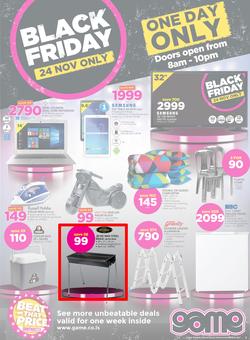Game Lesotho : Black Friday (24 Nov 2017), page 1