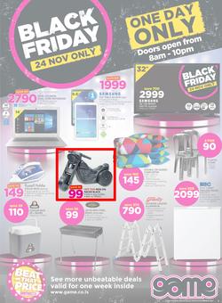 Game Lesotho : Black Friday (24 Nov 2017), page 1