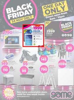 Game Lesotho : Black Friday (24 Nov 2017), page 1