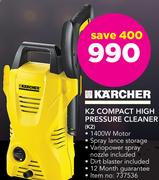 Karcher K2 Compact High Pressure Cleaner (K2)