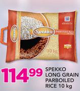 Spekko Long Grain Parboiled Rice-10Kg