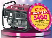 Ryobi 2.7KW GeneratorRG-2700