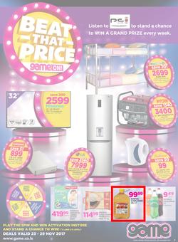 Game Lesotho : Beat That Price (23 Nov - 29 Nov 2017), page 1