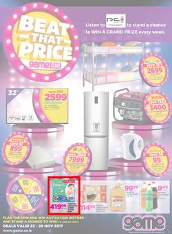 Game Lesotho : Beat That Price (23 Nov - 29 Nov 2017), page 1