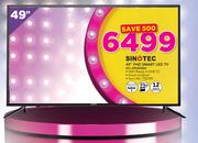 Sinotec 49" FHD Smart LED TV STL-49E2000M