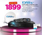 DSTV Explora 2 Installed
