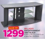 Bellagio Entertainment Unit Black