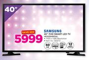 Samsung 40" FHD Smart LED TV 40J5200ARXXA