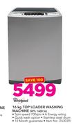 Whirlpool 16Kg Top Loader Washing Machine WTL 1600 SL