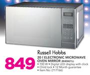 Russell Hobbs 20Ltr Electronic Microwave Oven Mirror RHEM21L