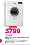 Whirlpool 7Kg Front Load Washing Machine White AWP 7100SL