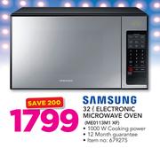 1Samsung 32Ltr Electronic Microwave Oven ME0113M1 XF
