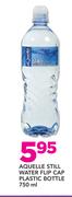 Aquelle Still Water Flip Cap Plastic Bottle-750ml