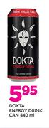 Dokta Energy Drink Can-440ml