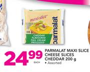 Parmalat Maxi Slice Cheese Slices Cheddar Assorted-200gm