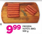 Frozen Vuyo's BBQ-500gm
