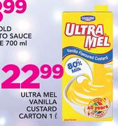 Ultra Mel Vanilla Custard Carton-1Ltr