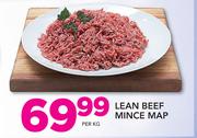 Lean Beef Mince Map-Per Kg