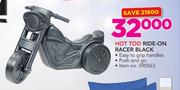 Hot Tod Ride-On Racer Black