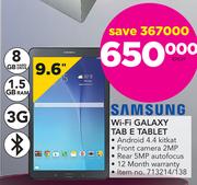 Samsung Wi-Fi Galaxy Tab E Tablet-Each