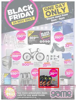 Game Uganda : Black Friday (24 Nov 2017), page 1