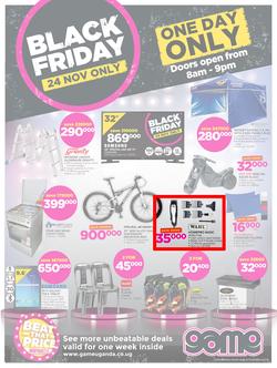 Game Uganda : Black Friday (24 Nov 2017), page 1