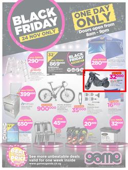 Game Uganda : Black Friday (24 Nov 2017), page 1